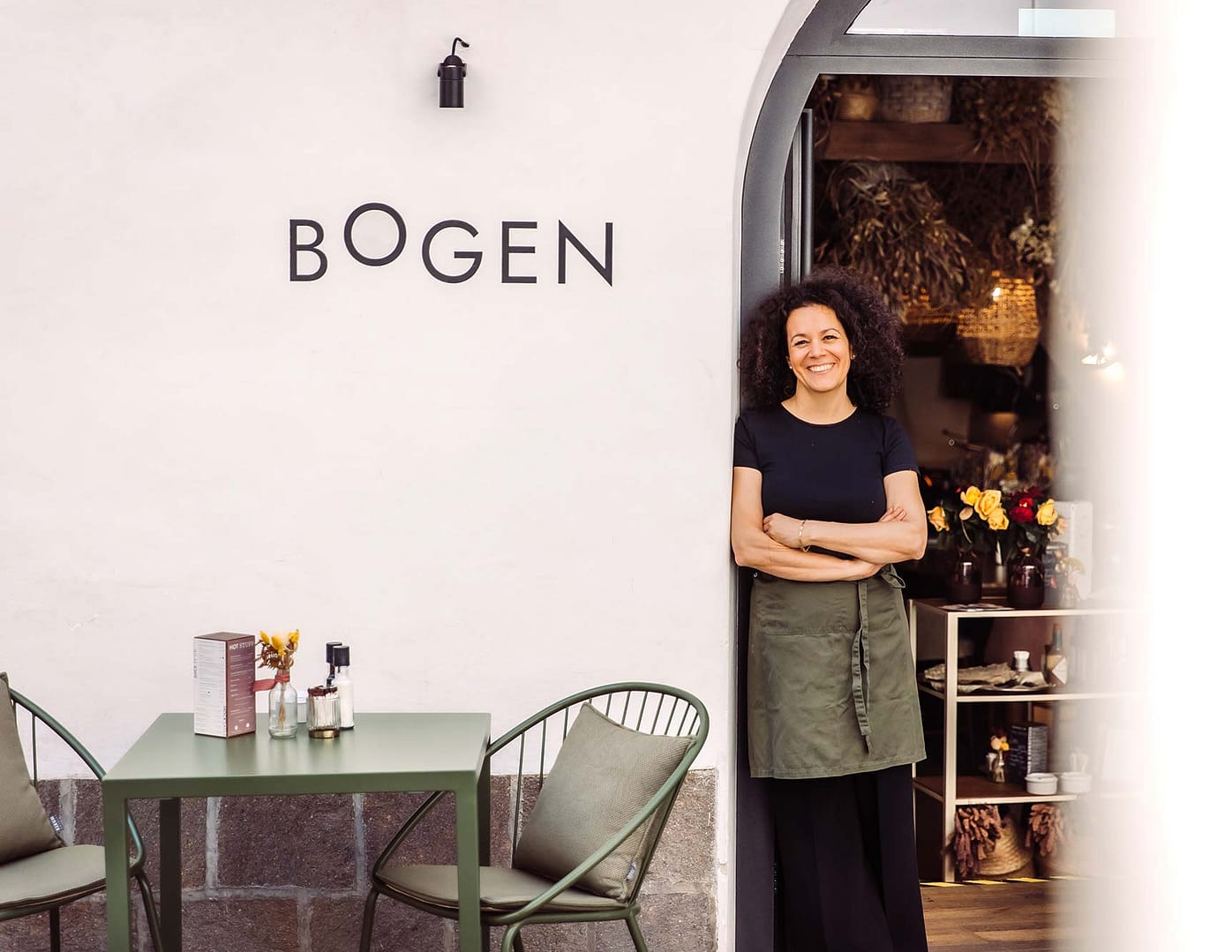 Businessportrait Chefin Bogen Bozen – Fotografie: Tania Marcadella